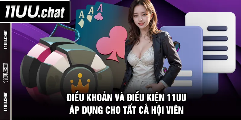 Điều khoản và điều kiện 11UU áp dụng cho tất cả hội viên